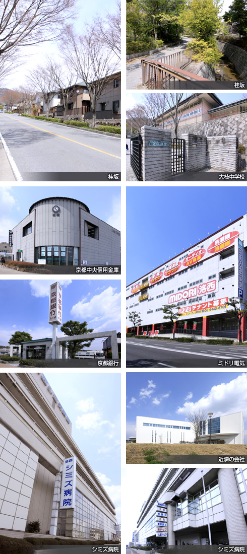京都グリーンフィールド桂坂、周辺生活 京都グリーンフィールド桂坂、周辺生活